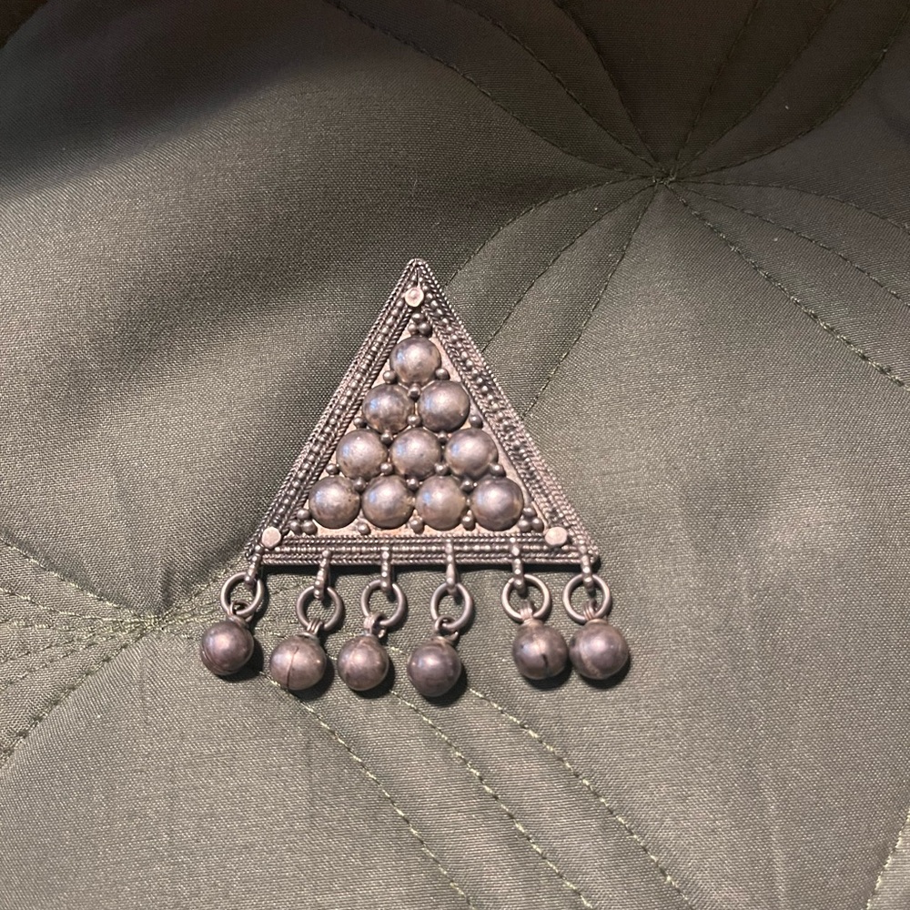 Triangular Boho Pendant - image 1